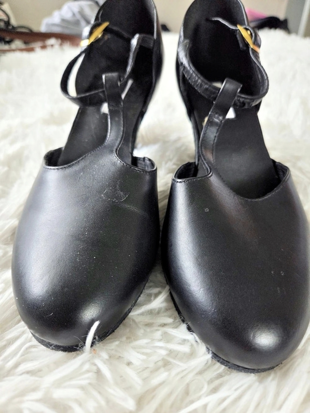 So Danca Black Heels US 8